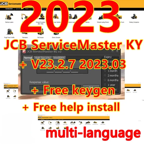 2024 JCB ServiceMaster 4 (23.2.7) Software de diagnóstico + JCB ServiceMasterWinEEM4 KG V2 Keygen Instalar vídeo + Instalación de ayuda gratuita