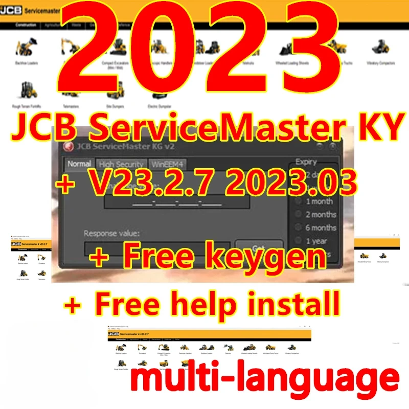 2024  JCB ServiceMaster 4 (23.2.7) Diagnostic Software+ JCB ServiceMasterWinEEM4 KG V2 Keygen  Install Video+ Free Help Instal