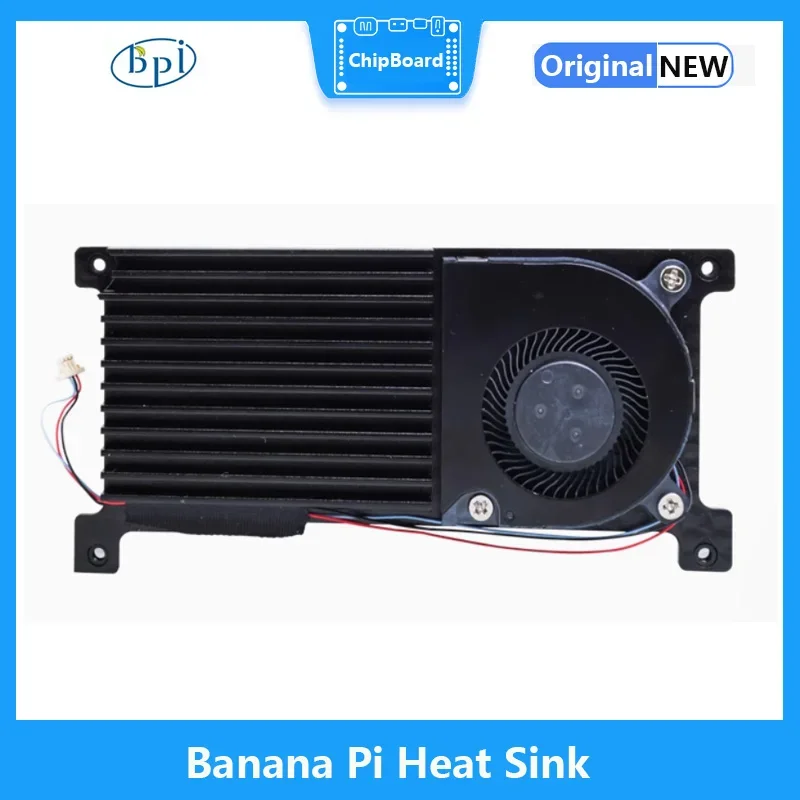 Banana Pi Dev Board Accessory Heat Sink (with Fan) for BPI-M7/BPI-M5 Pro