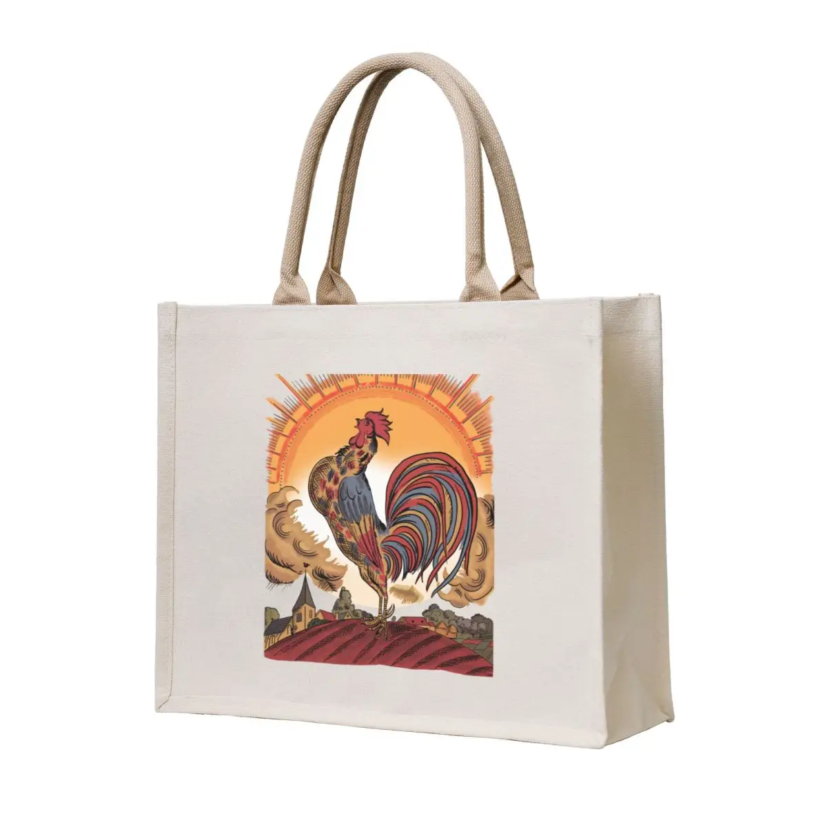 

The Proud Rooster Tote Bag canvas tote shopper bag women canvas Women's bag