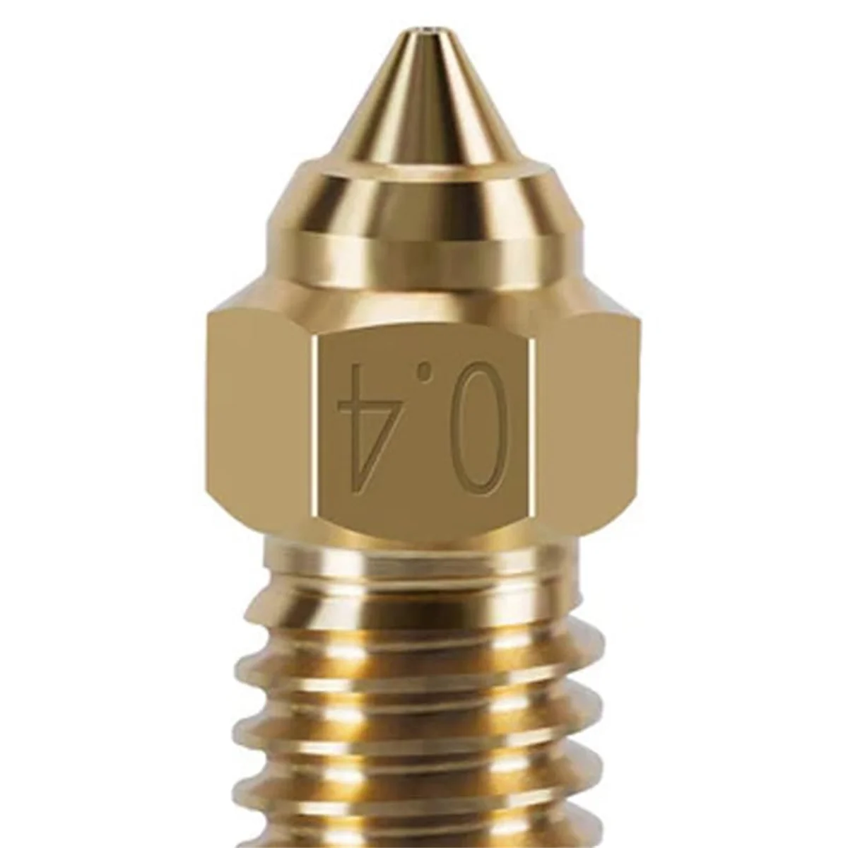 12PCS Brass Nozzles for K1 Max, 3D Printer Parts 6PCS 0.4mm, 3PCS 0.6mm, 0.8mm High Speed Brass Nozzle