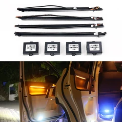 For Prado Interior 3 /64 Colors Atmosphere Light Lamp For Toyota Land Cruiser Prado 2010-2021 door lights footlamp Accessories