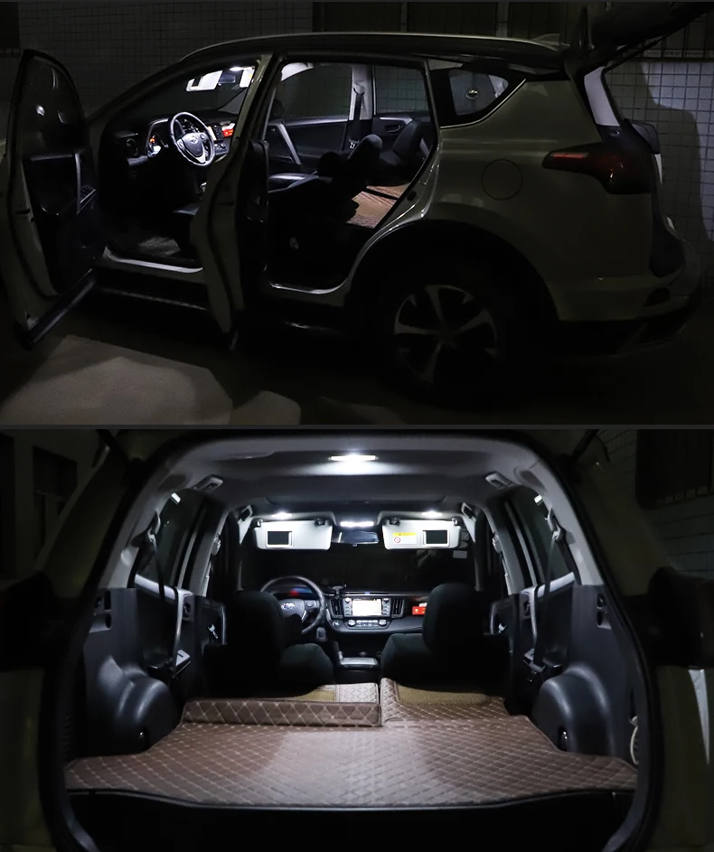 Canbus سيارة Led مصباح داخلي أطقم ل FAW bestorn X80 2014-2021 جذع مصباح/مصباح سقف/مصابيح للقراءة لا خطأ/خطأ مجاني #4