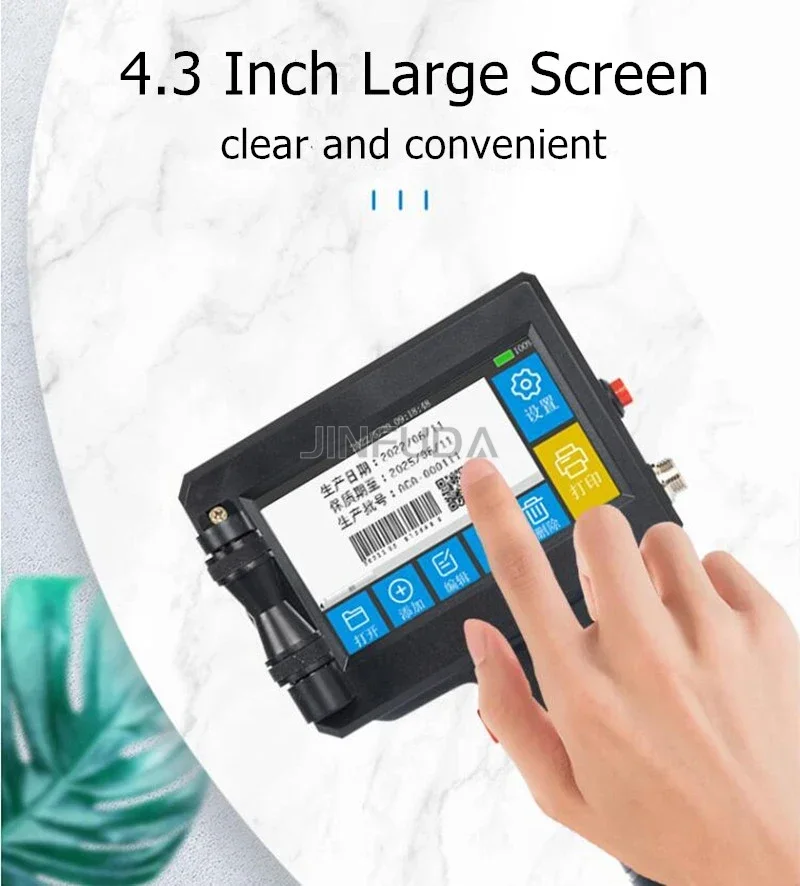 High Quality Thermal Inkjet Portable Expiry Date Hand Jet Batch Coding Machine Handheld Hand Held Inkjet Printer