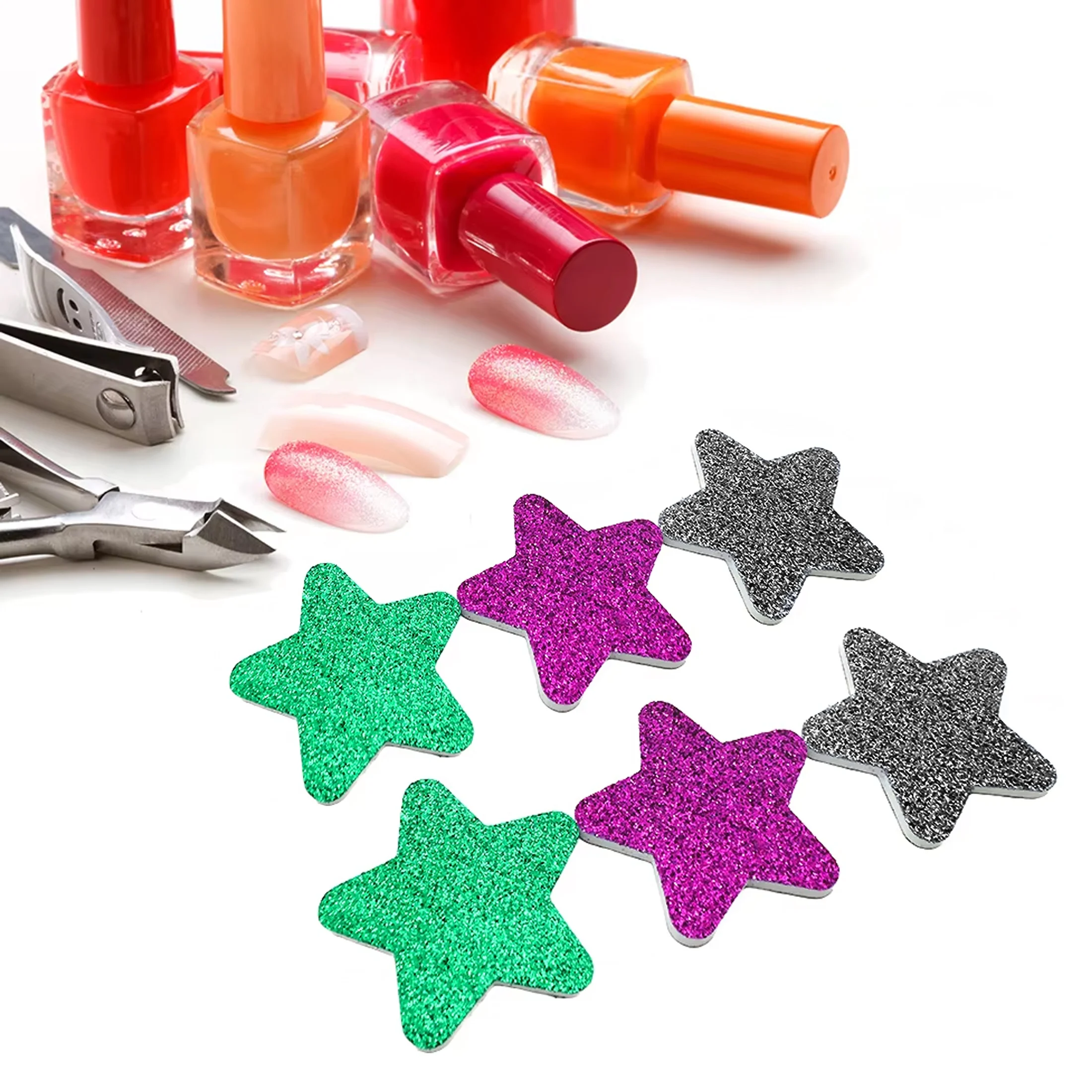 20 stks Kerst Nagelvijl pentagram Ontwerp Nail Art Bestanden Gel Nagelpolijstmachine Professionele Pedicure Manicure Hot Koop Nail Gereedschap
