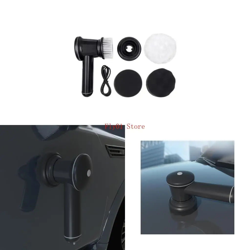 

Car Polisher Electric Polishing Cleaning Machine USB Rechargeable Grinder