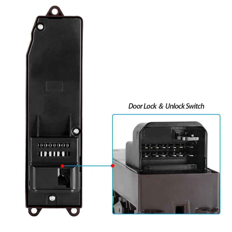 2X 84820-12491 84820-AA050 Power Window Master Switch Driver Side For Toyota Corolla Camry Sienna 2003-2010