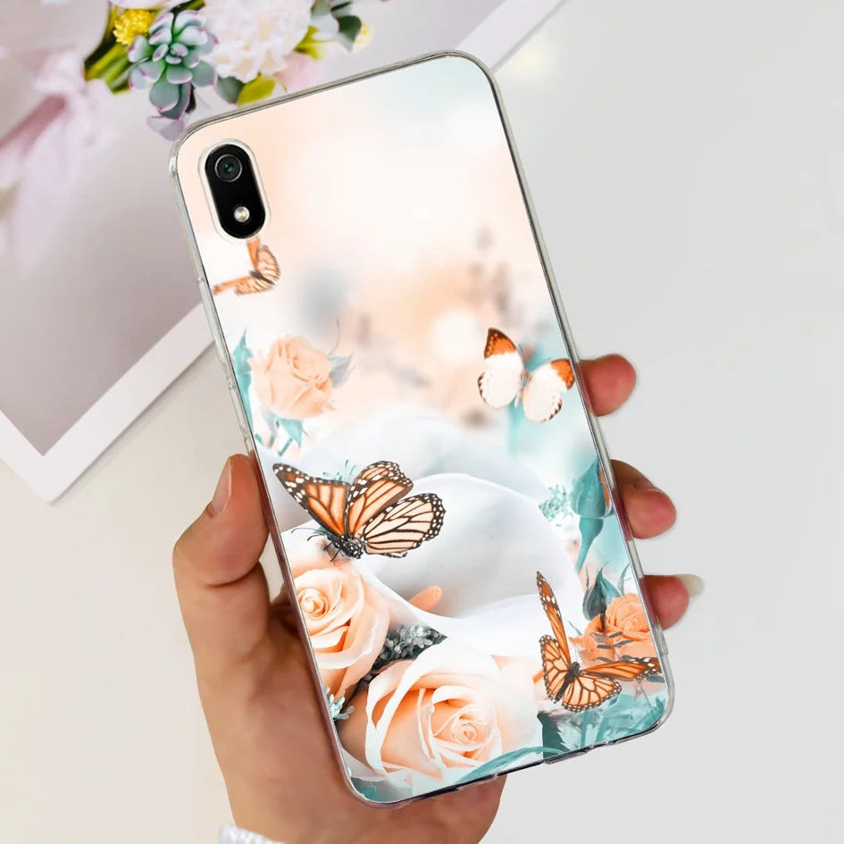 For Xiaomi Redmi 7 7A Case Silicone Soft Transparent TPU Protective Skin Back Cover For Xiomi Redmi 7A Funda Redmi7a Redmi7 Capa