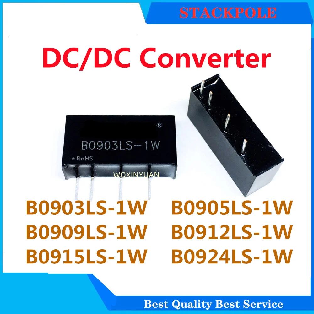 

(2pcs) B0903LS-1W B0905LS-1W B0909LS-1W B0905LS B0512 B0903LS B0915S-1W B0909LS [ SIP4 1W DC/DC ]