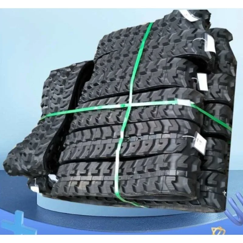 

Rubber crawler creeper transporter rotary tiller, small excavator crawler chassis walking accessories