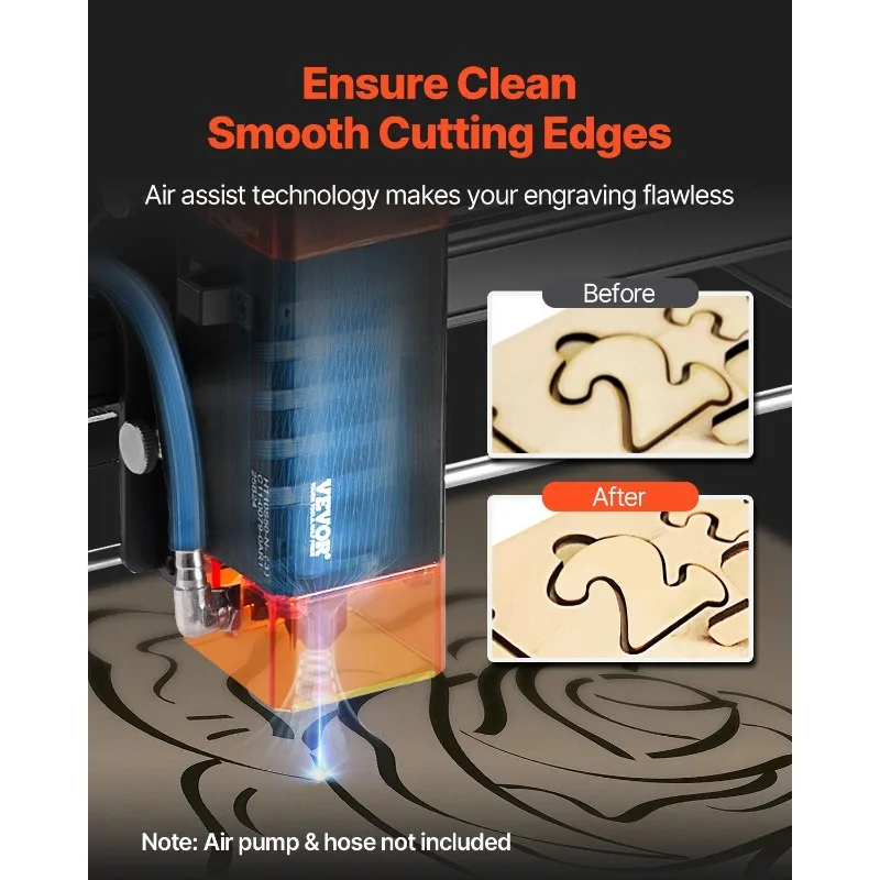 Macchina per incisione laser con incisore laser Protezione per gli occhi a punti compressi da 10 W