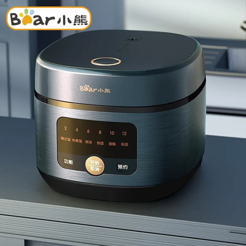 

Bear 5L Rice Cooker Multifunctional Lunch Box Rice Cookers Hotpot Non-stick Electric Skillet Food Steamer Small Appliances 220V