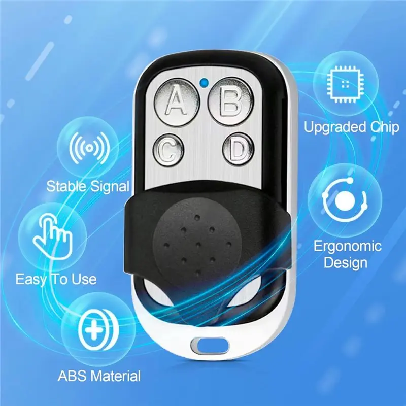 【BRILLIANT 】 Pour la plupart des fabricants Gadgets 433,92 Mhz Ouvre-porte de garage À distance Liftmaster Chamberlain Craftsman La plupart des fabricants