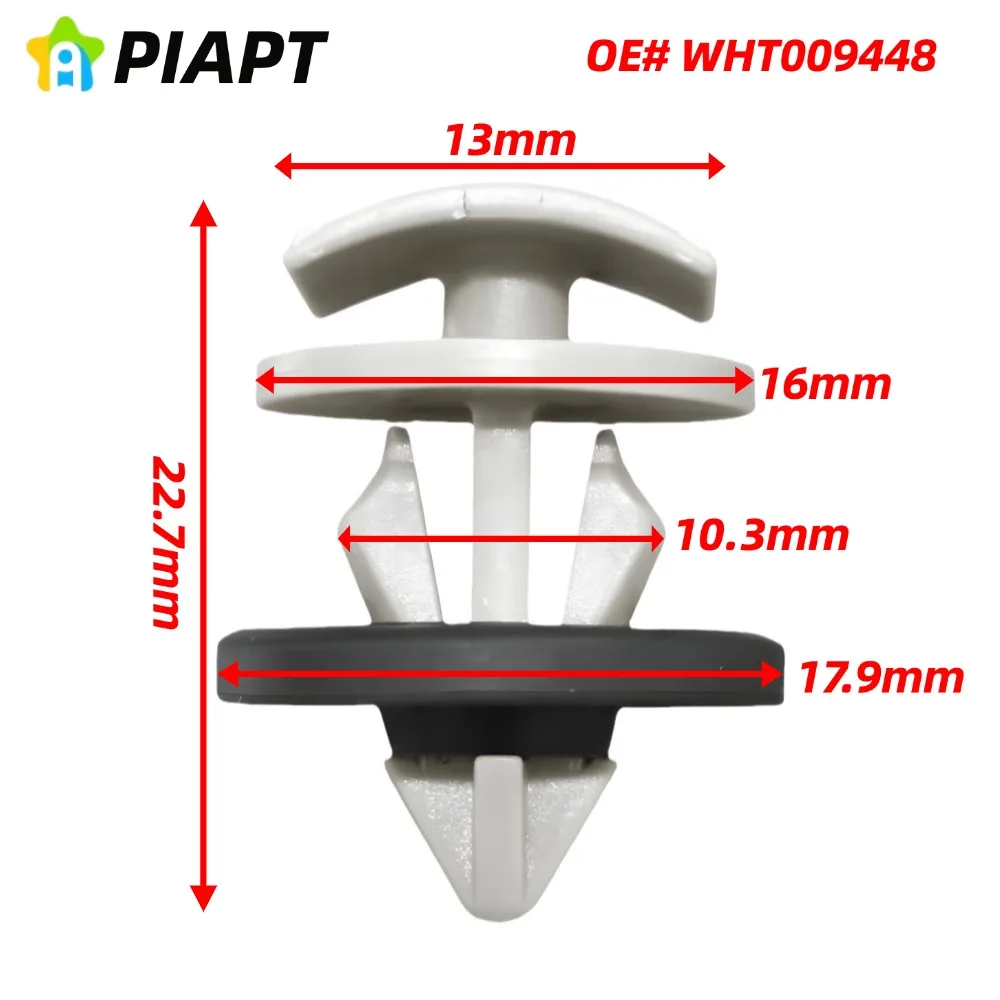 

10PCS OE# WHT009448 Wheel Opening Molding Clip for Volkswagen