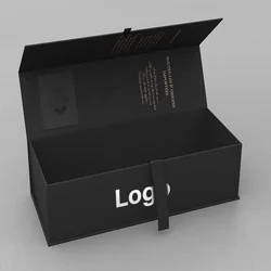 Cajas de cartón plegables para botellas de vino, cartón de embalaje personalizado de lujo, cierre magnético, cartón para pa