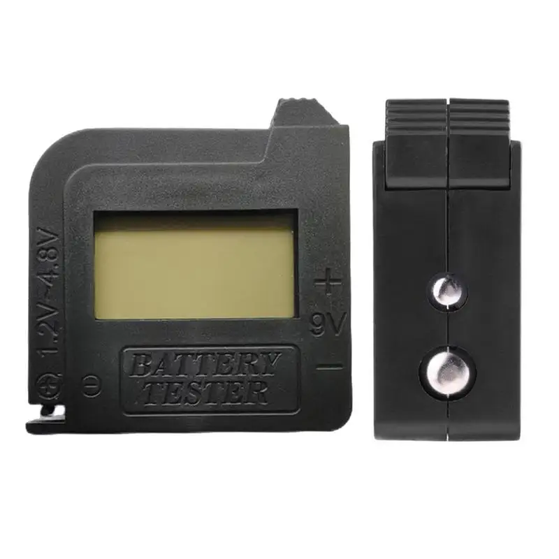 Digital Battery Tester Portable Battery Tester Digital Requires No Battery Battery Charge Checker Batteries Monitor Battery