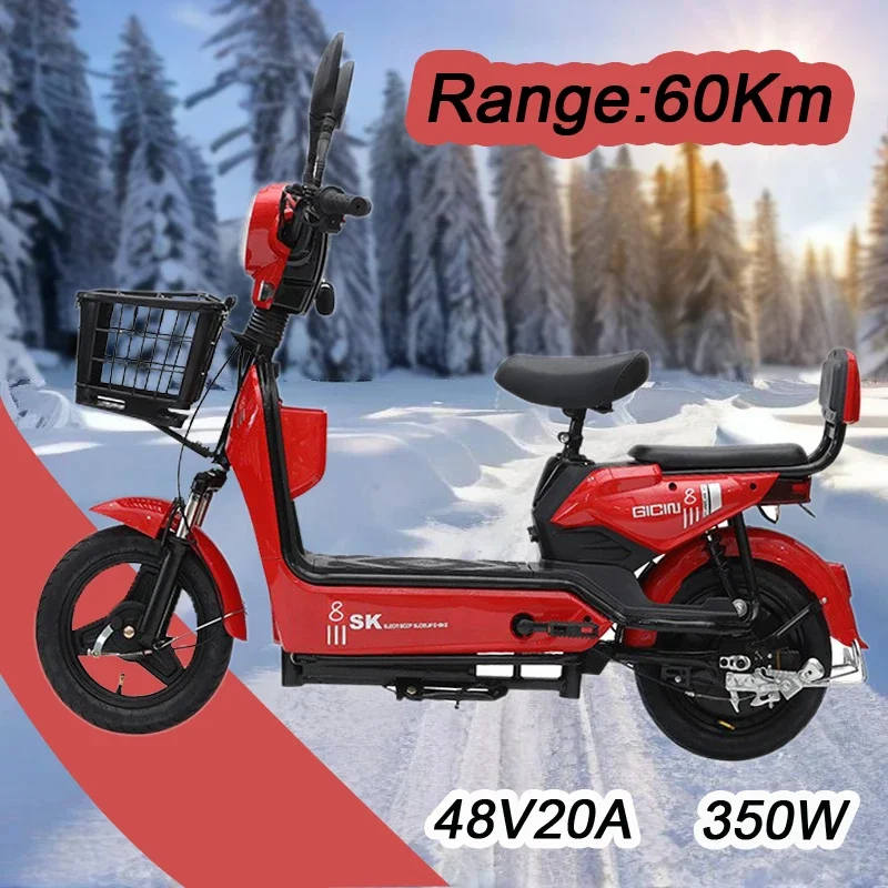 

Battery life 60Km48V20Ah lithium battery about 60Km two-wheeled electric vehicle adult transportation battery car