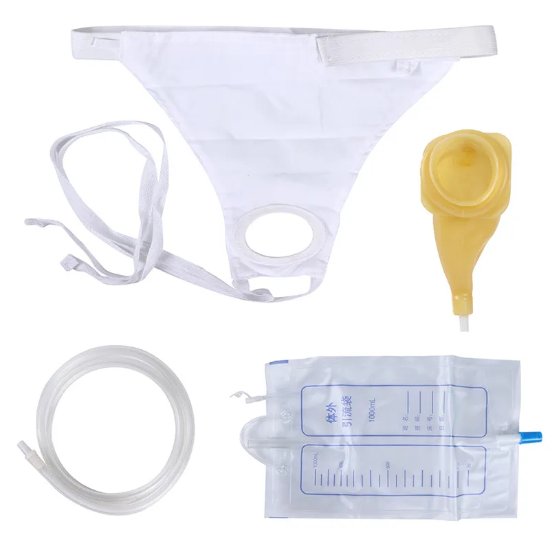 Male Female Reusable Urine Bag Urinal Pee Holder Collector For Urinary Incontinence Bedridden Patients Urination Catheter Bag