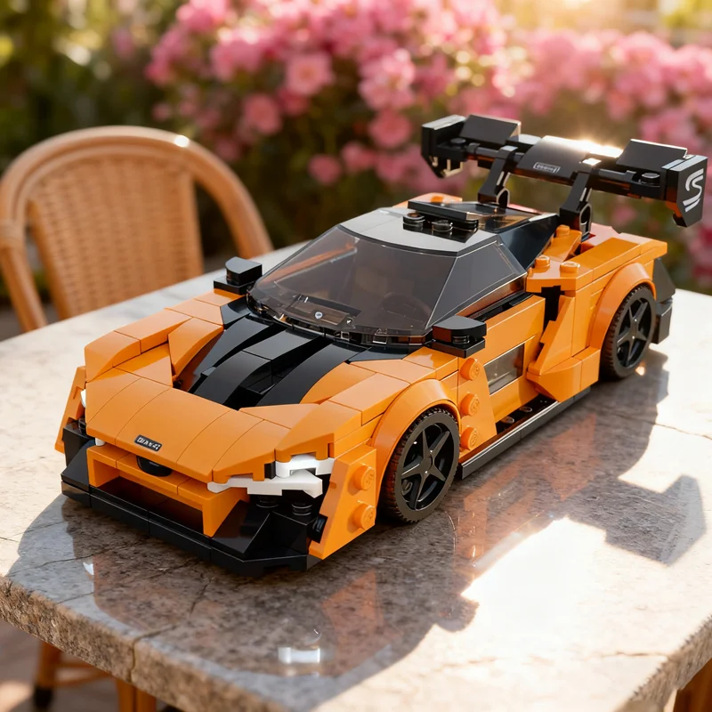 291-pieces-blocs-de-construction-moc-city-champions-mclaren-senna-jouets-cadeaux-de-noel-collection-d'idees-d'assemblage-cadeau-creatif-d'anniversaire