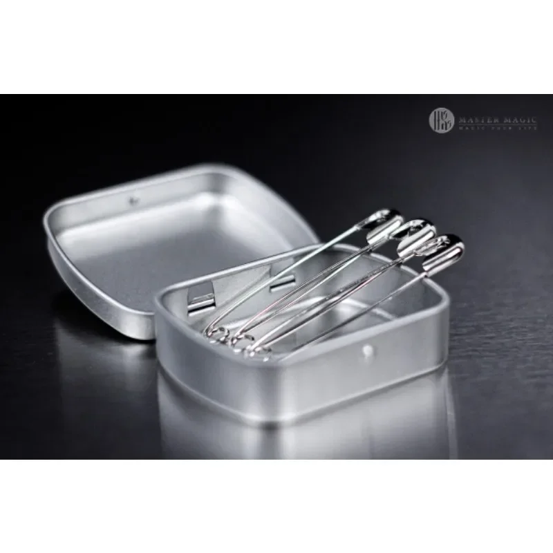 安全ピンではない ジュアン・コラス作 ギミック イリュージョン クローズアップ マジックトリック ストリートマジア 小道具 マジシャン 面白いゲーム メンタリズム マジック