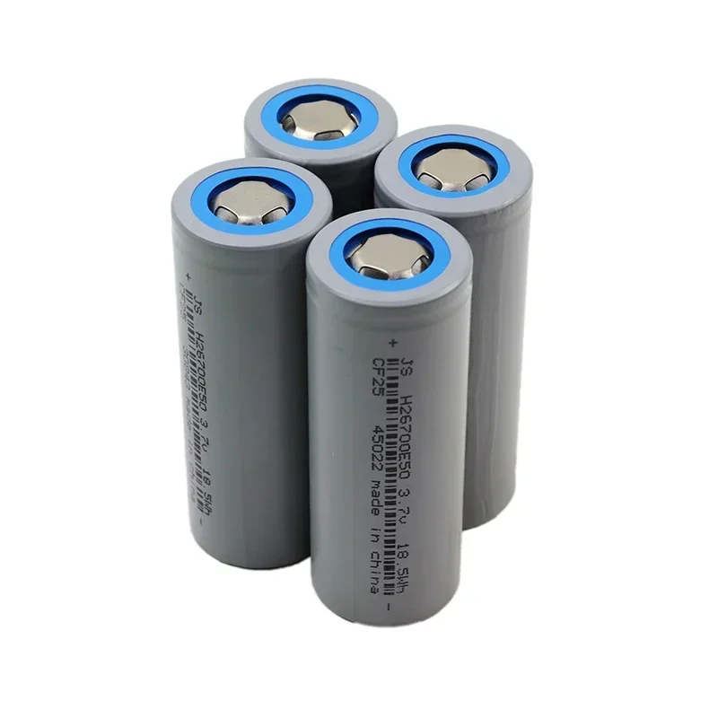 1-12pcs/lot New 3.7V 5000mAh 26700 Lithium Rechargeable battery 5C discharge Max.40A DIY Electric tools motorcycle scooter Drone