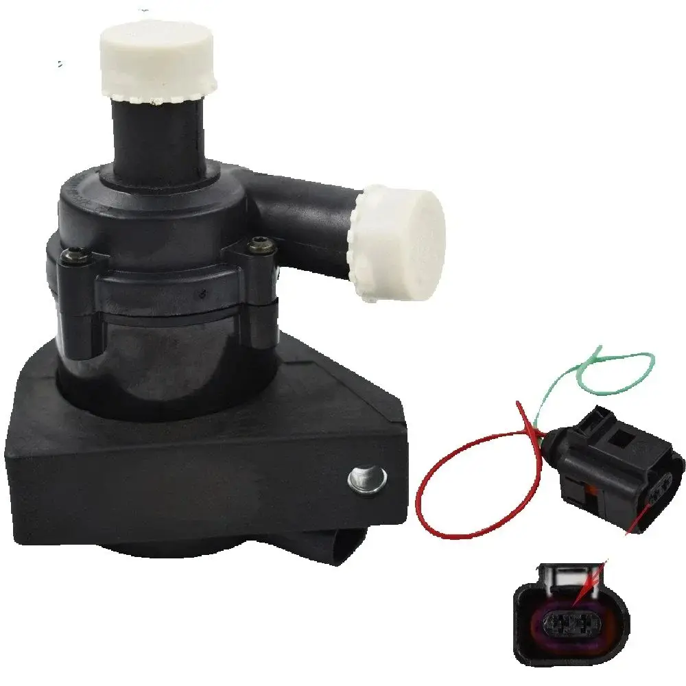 Nueva bomba de agua auxiliar de refrigeración 1K0965561J compatible con VW Jetta Golf Passat AUDI A3