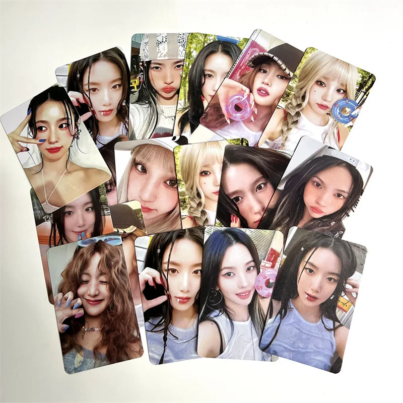 KPOP 5PCS (G)I-DLE Girl Child New Album I SWAY High Quality LOMO Card YUQI Collectible Card WITHMUU Greeting Card GIDLE Postcard