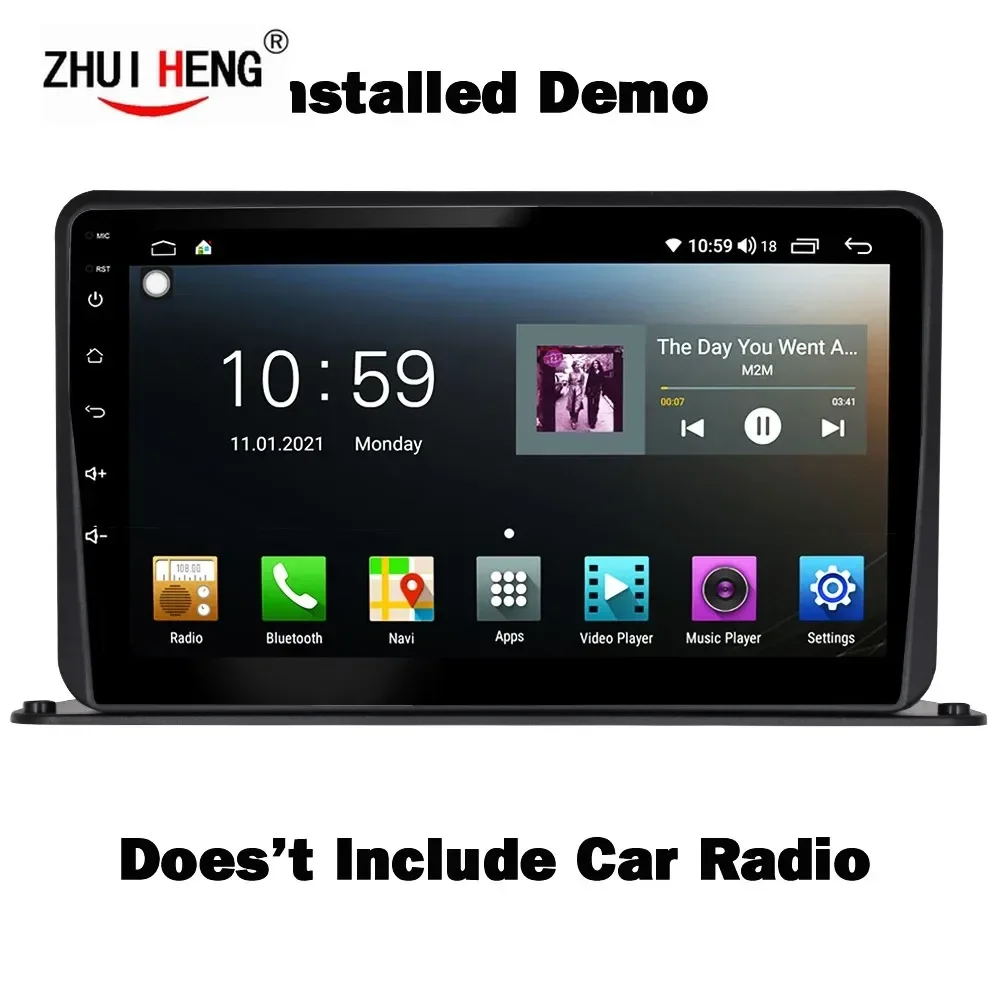 

9 or 10 Inch Universal 1 din car Radio Fascia For old Car Truck Motorhome RV Stereo Panel Dash Mounting Frame Trim Kit Face