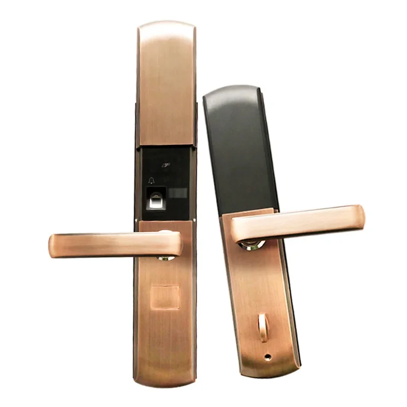 

Fingerprint lock Semiconductor smart door lock, automatic glass and wood door, electronic password anti-theft lock