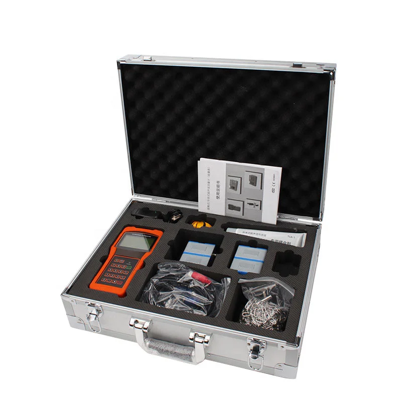 

Portable Ultrasonics Flow Meter Ultrasonics Flowmeter for Liquid Handheld Ultrasonics Flowmeter