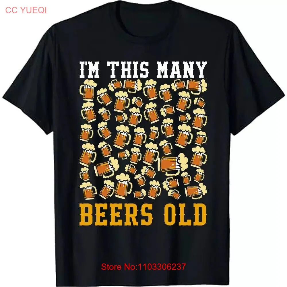 Funny 50 Year Old Beer Drinking Gag Gift, 50th Birthday T-Shirt Size S-5xl