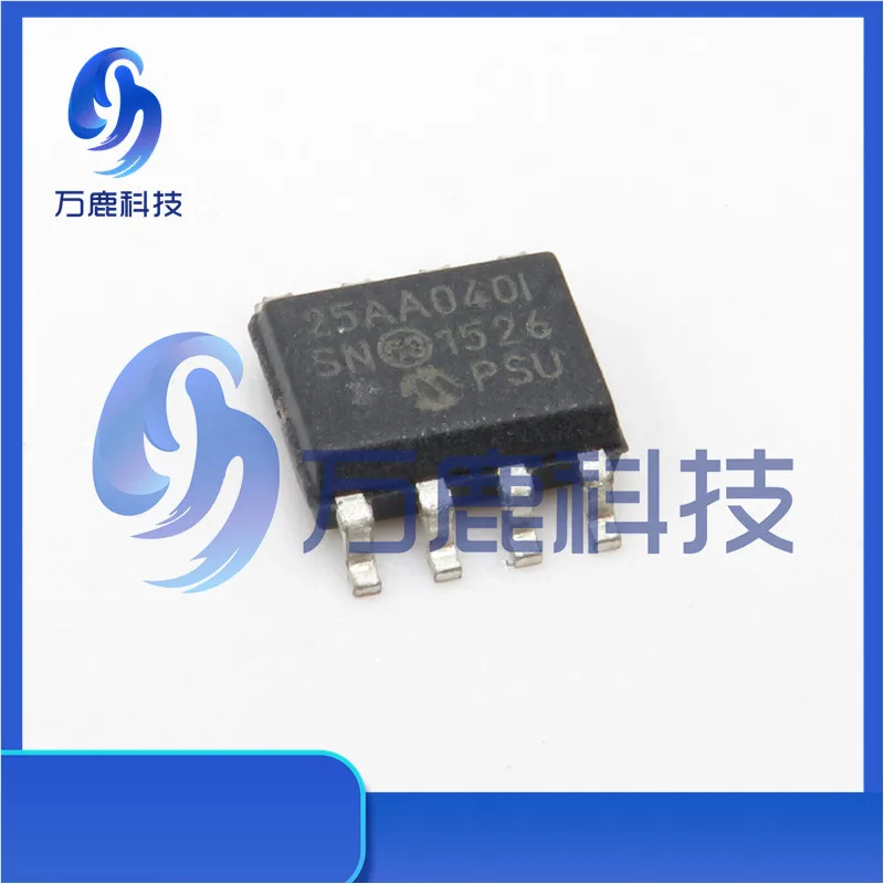 25Aa040-I/Sn 4K, 512 X 8, 1.8V Ser Ee Ind Soic8