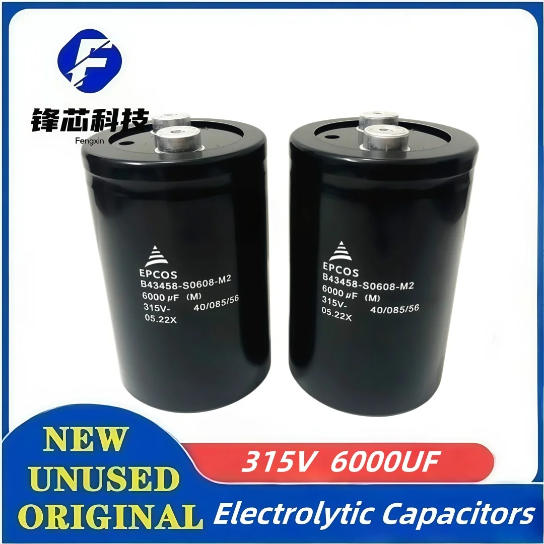 

315V 6000UF EPCOS Aluminum Electrolytic Capacitor Inverter Welder 315V6000UF Screw Foot Bolt Capacitor