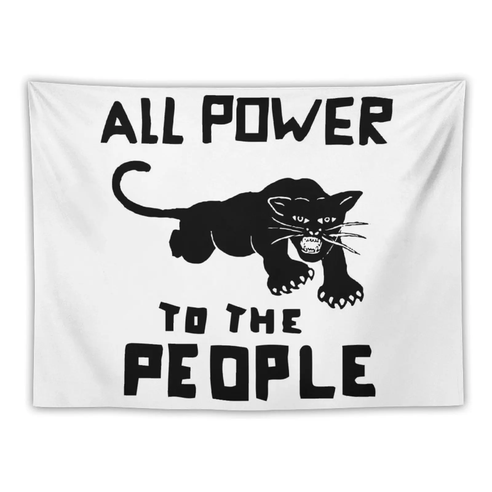 

VINTAGE BLACK PANTHER LOGO Tapestry Decoration For Home Room Decorations Aesthetic Nordic Home Decor Wallpaper Bedroom Tapestry