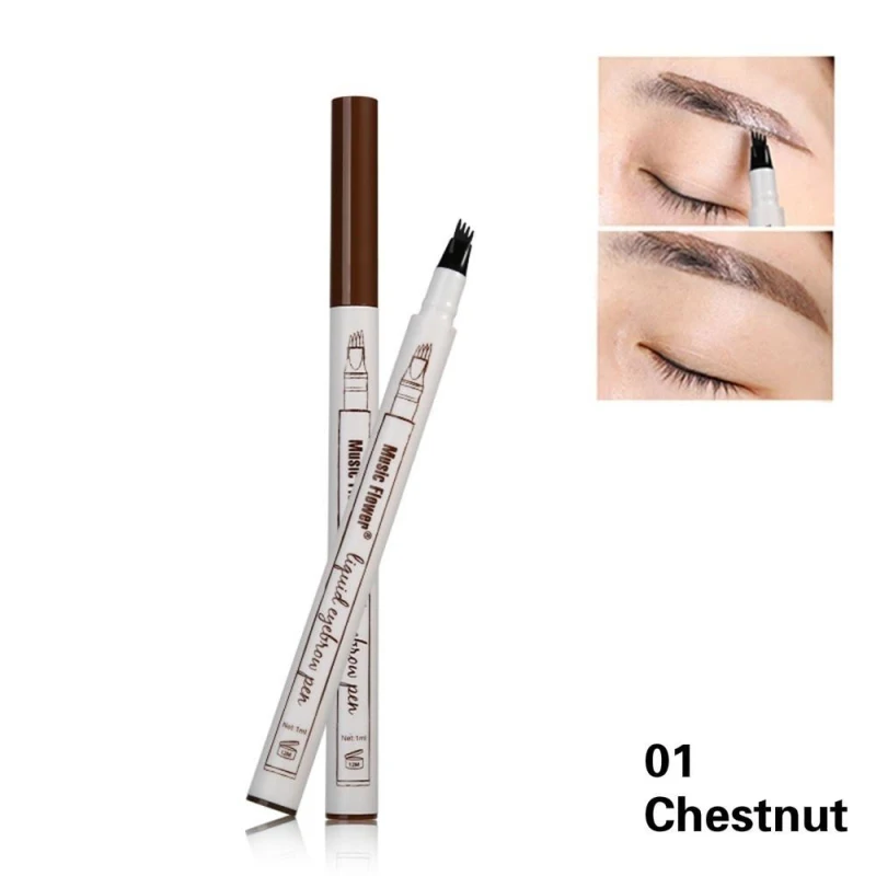 Mooie nieuwe waterdichte make-up fijne schets vloeibare wenkbrauwpen tattoo super duurzame langdurige wenkbrauw make-up benodigdheden