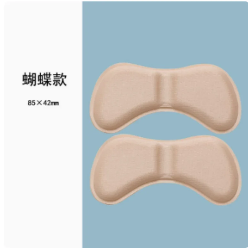 Half Size Adjustment 4D Thick Heel Inserts, Anti-Slip Anti-Fall Heel Stickers, Comfort Anti-Rub Heel Cushions for Oversized High