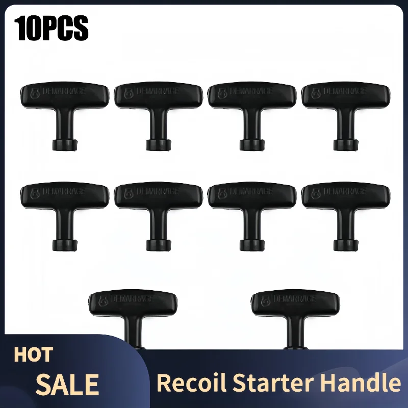 

10Pcs Recoil Starter Handle Tear Starter Handle Replacement For Honda GX200 GX240 Lawnmower Pull Start Recoil Handle Tool Parts