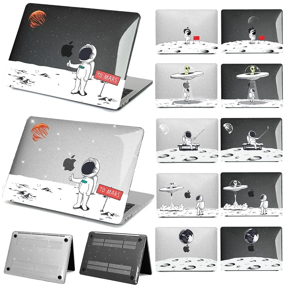 

Laptop Case for MacBook Air M4 Pro 13 M2 2022 Cover M1 2020 2023 Pro 14 16 M3 2024 Hard Shell for Air 13.6 15.3 Shiny Print Case