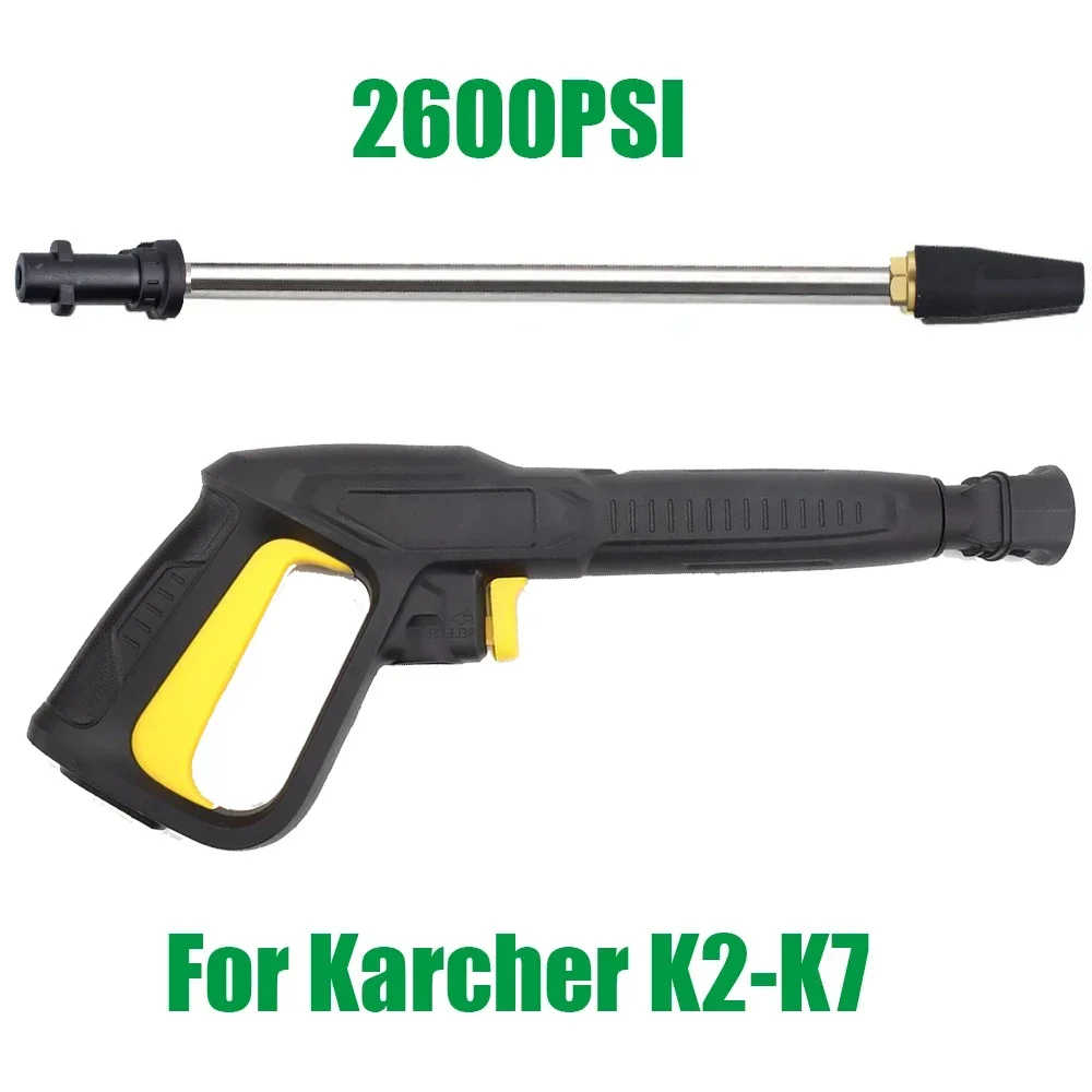 

High Pressure Washer Water Gun Head 2600psi Car Washing Machine Nozzle Rotating Blaster Turbo Jet Nozzle for Karcher K2-K7