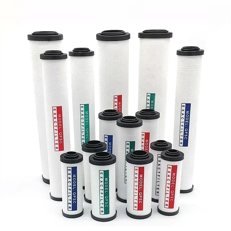 QPS 015 024 035 060 090 120 150 Air compressor replacement filter Accessories Compressed air precision filter Dryer Q015 P024