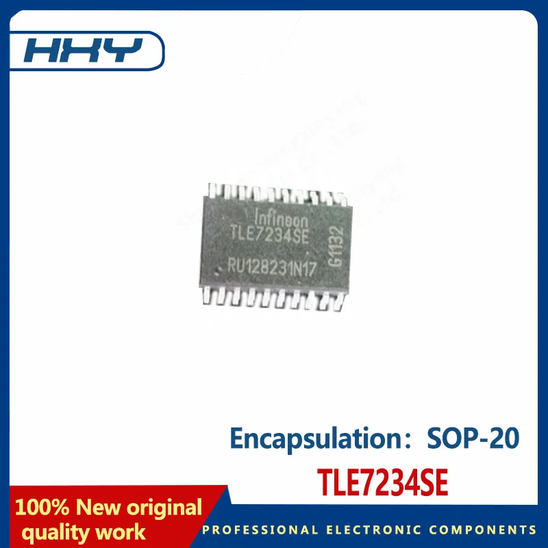 10pcs   TLE7234SE automotive computer board commonly used vulnerable chip package SOP-20