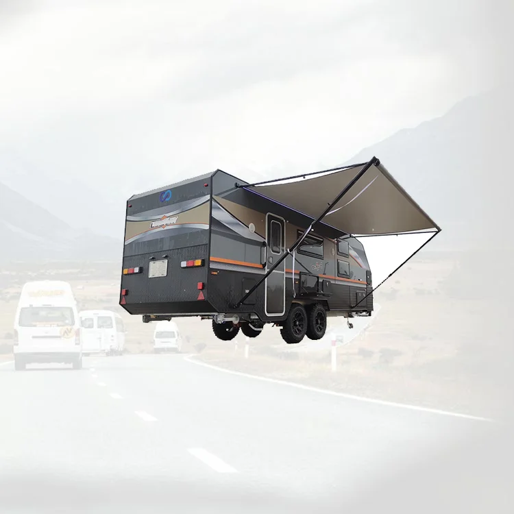 

Online Shopping Best Sale RV American Style Awninig 4.5x2.5m with PVC Mesh Awning Cloth Rv Awning