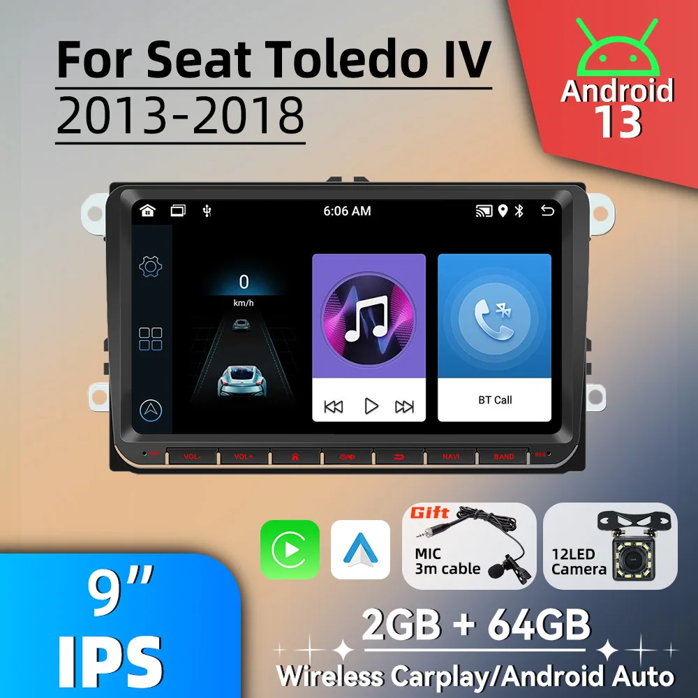 Car Radio 9 Inch St… - image