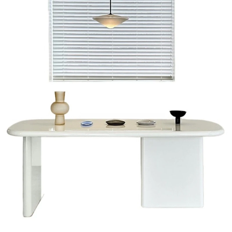 

Стол для рисования в стиле лайт-люкс, для дома, гостиной, письменный стол, цвет «допамин», высокий и низкий столы