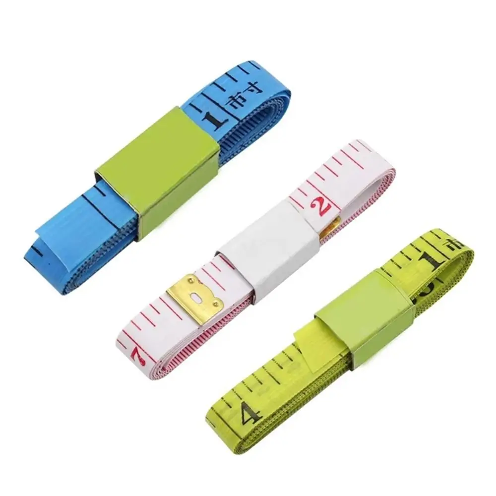 Durable 60in Soft Tape Measures Double Scale Mini Body Measuring Ruler Clothes Tailor Ruler