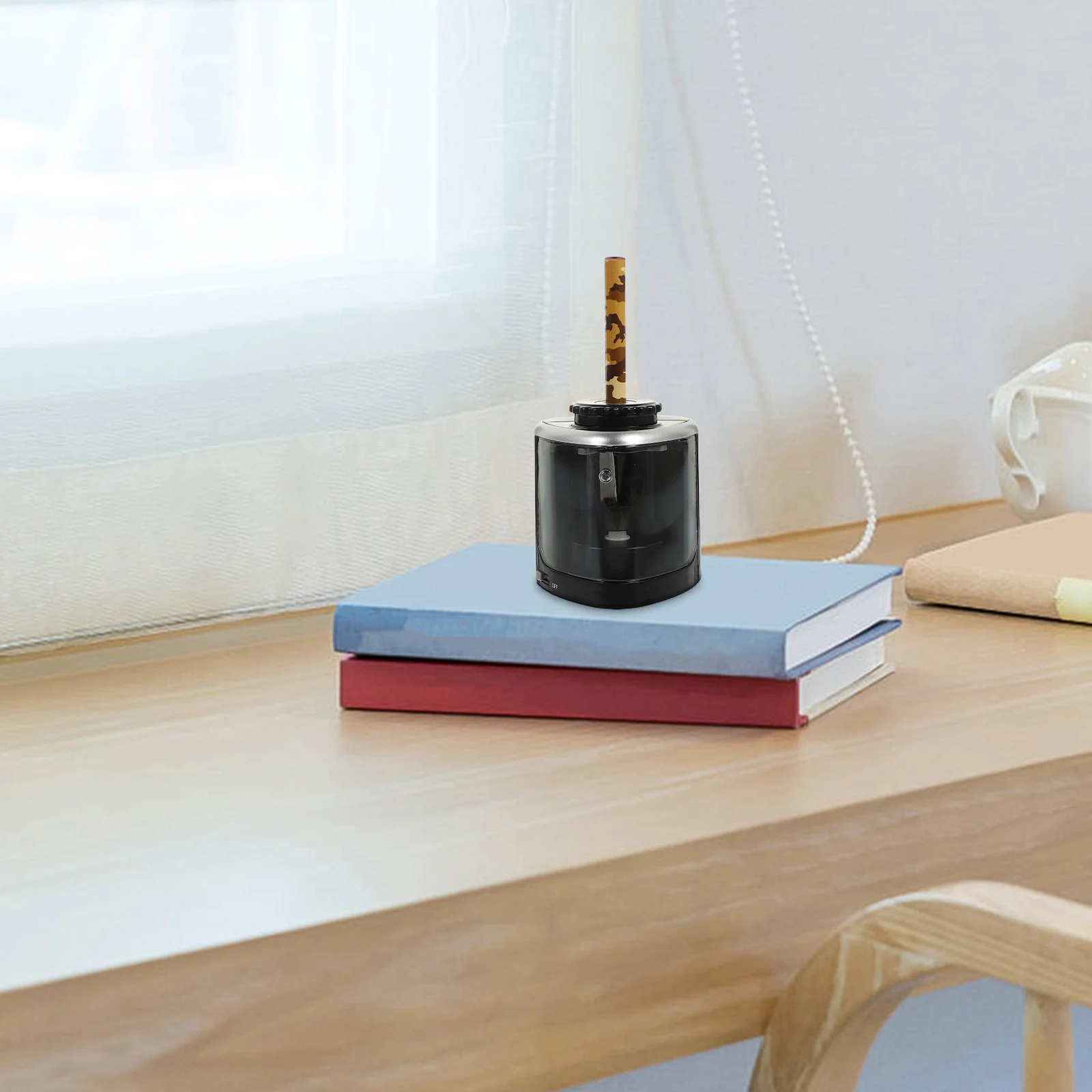 

Automatic Pencil Sharpener Electric Household Sharpeners Wear-resistant Supply Convenient Portable