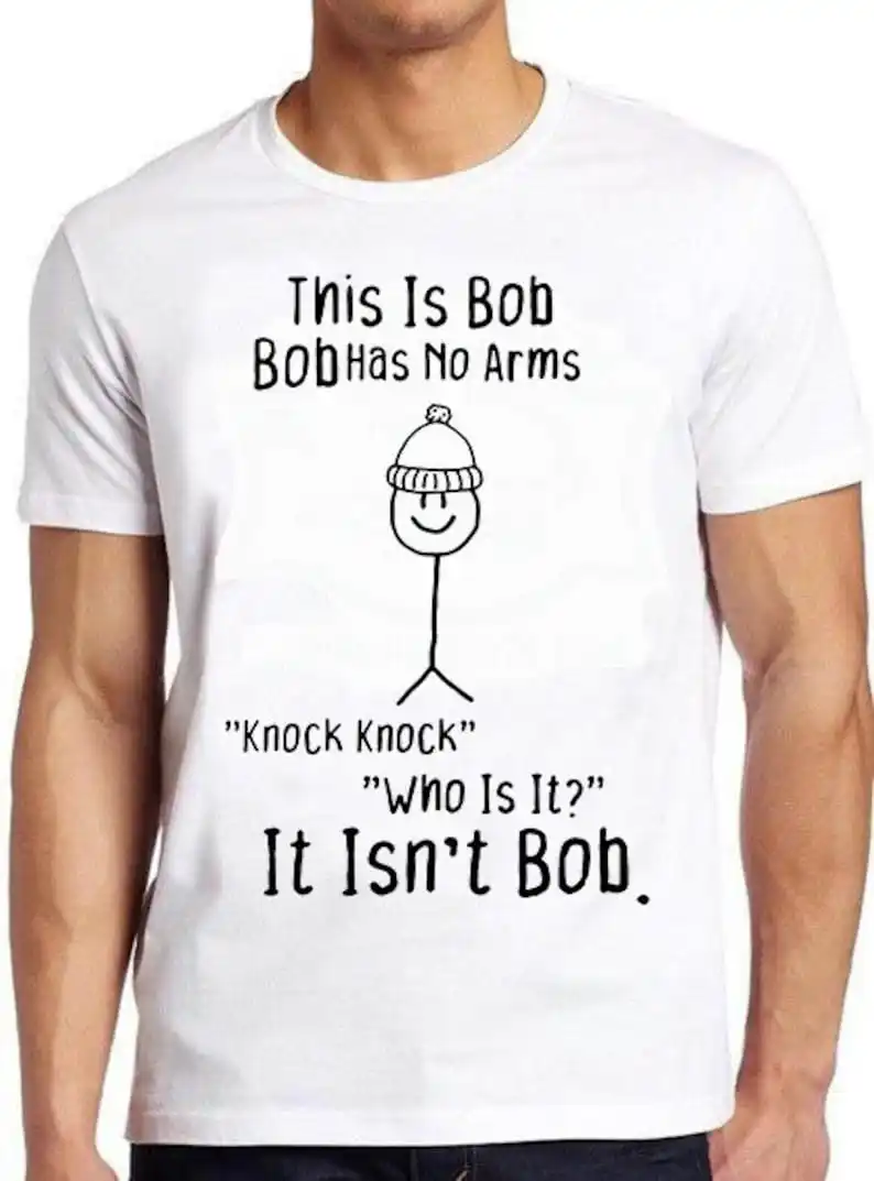 

This is Bob No Arms, Stickman Meme Tee