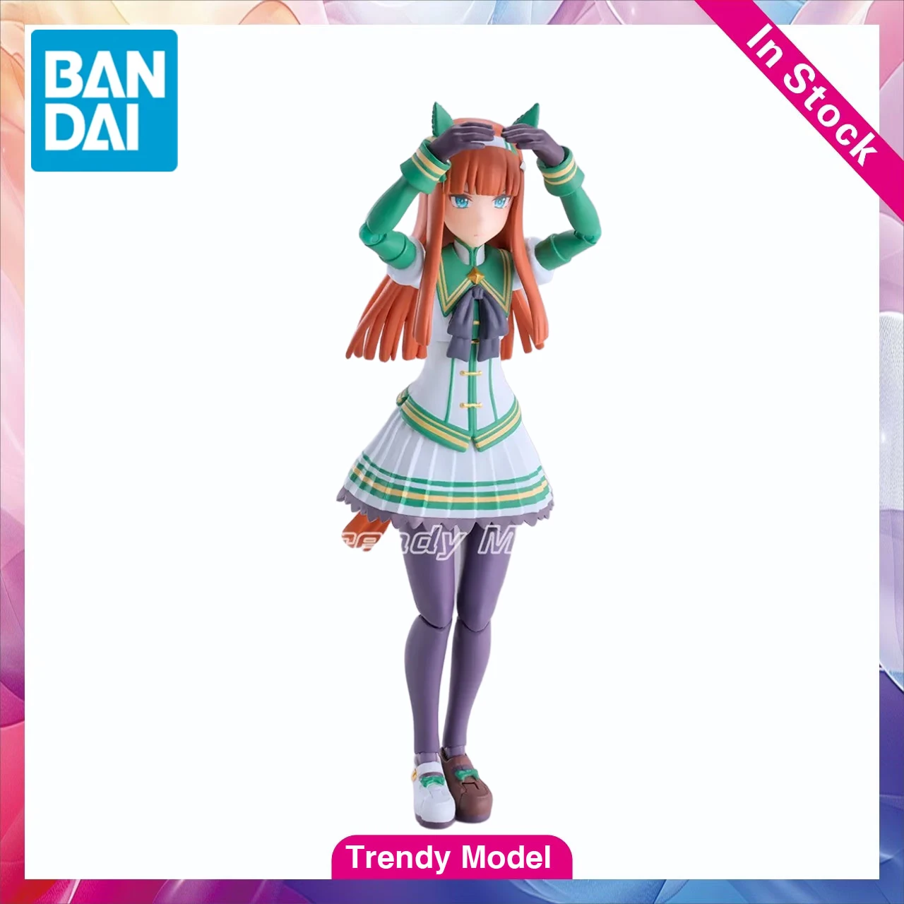 【TM】 BANDAI S.H.Figuarts PrettyDerby Silence Suzuka Action Figures Model Toys Gifts Collection