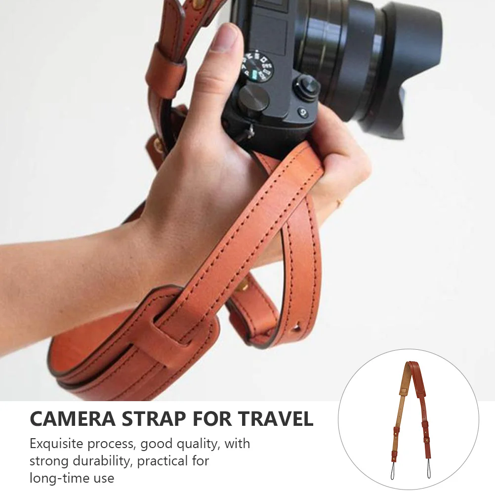 

1Pcs Adjustable Single Shoulder Camera Strap Durable Belt Wide Soft Comfortable Carry for Dslr Photography