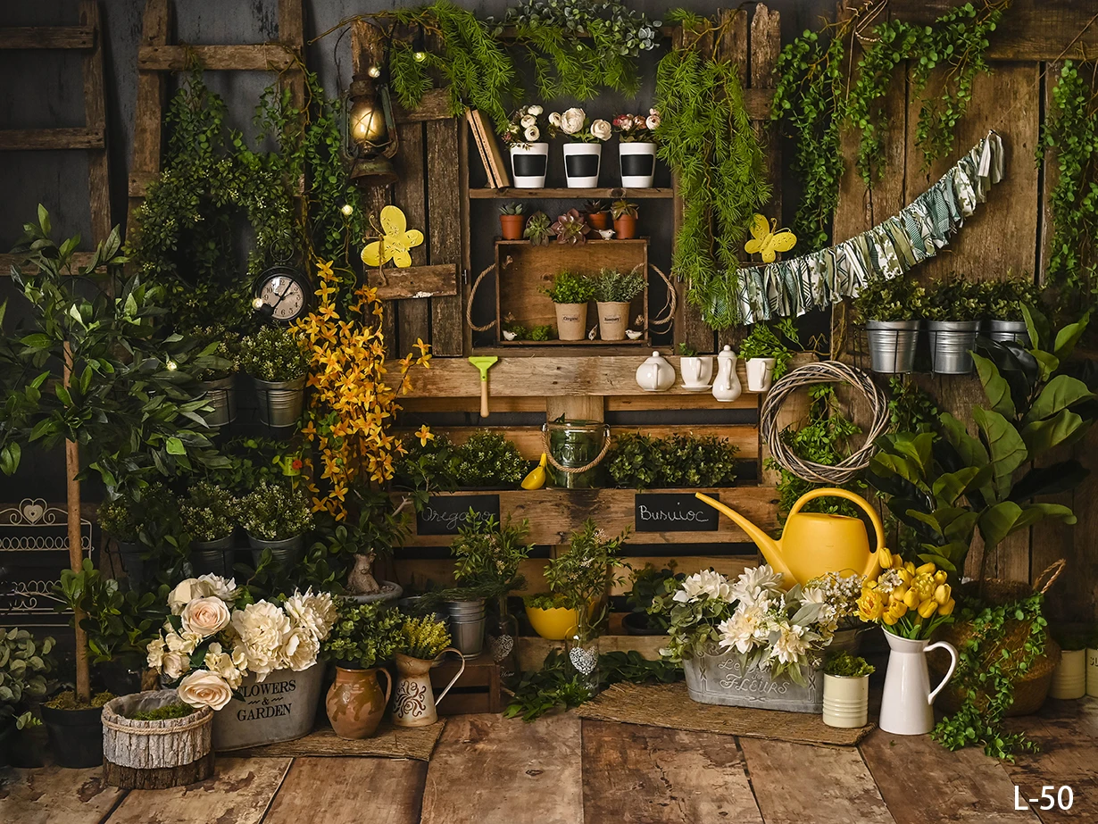 خلفية عيد الفصح، كارتون خشبي كوخ الطوب الملمس الطابق التصوير خلفية بيض زهر الكرز خلفية الأرانب لطيف